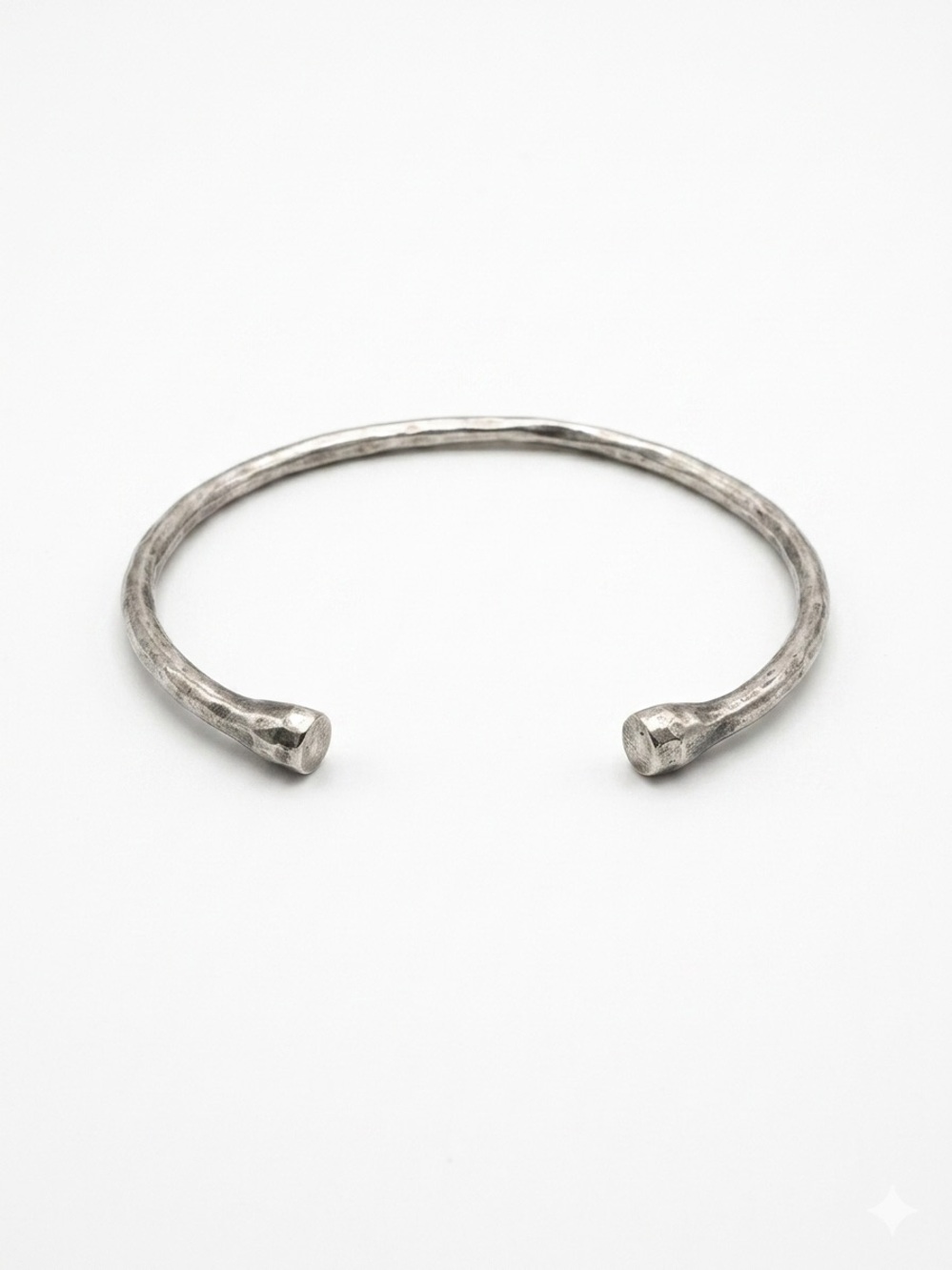 (2) Melinda Maria Silver Nailhead Cuff